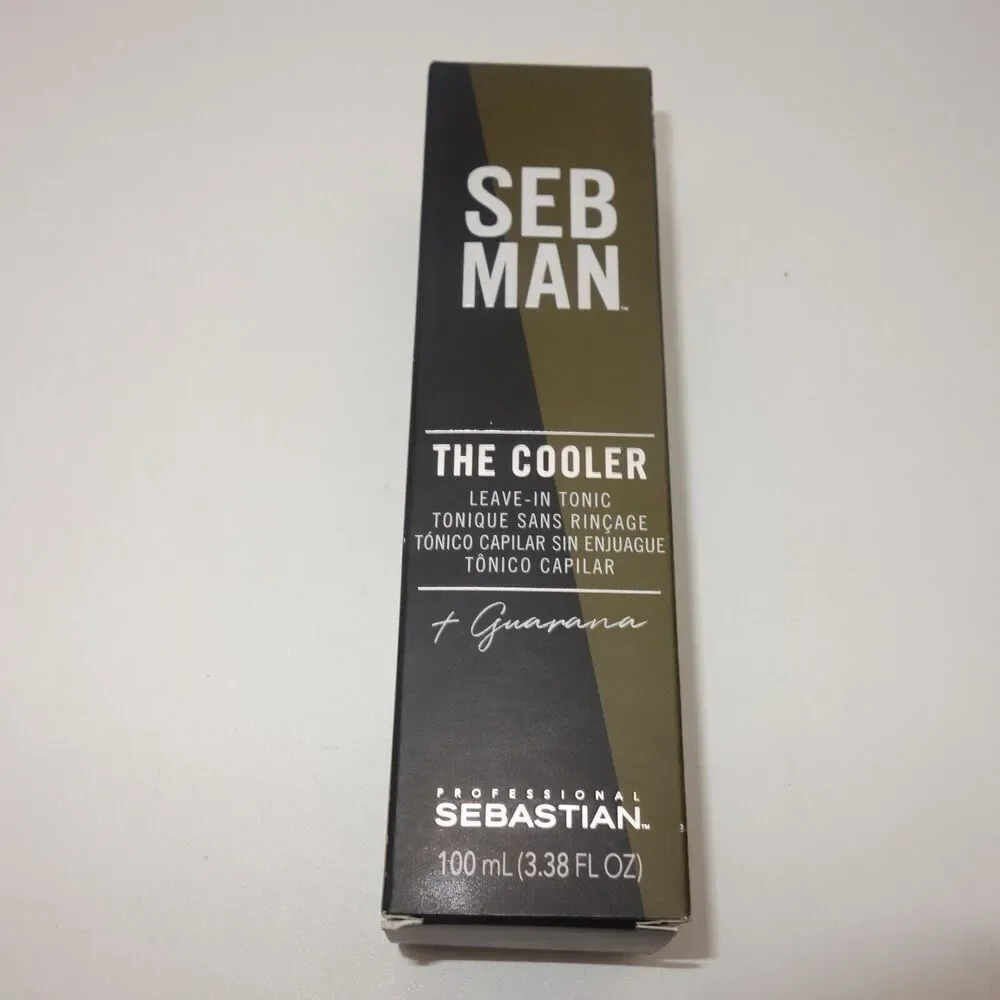 NEW Sebastian Professional Seb-Man The Cooler Leave-in Tonic 3.38 fl oz